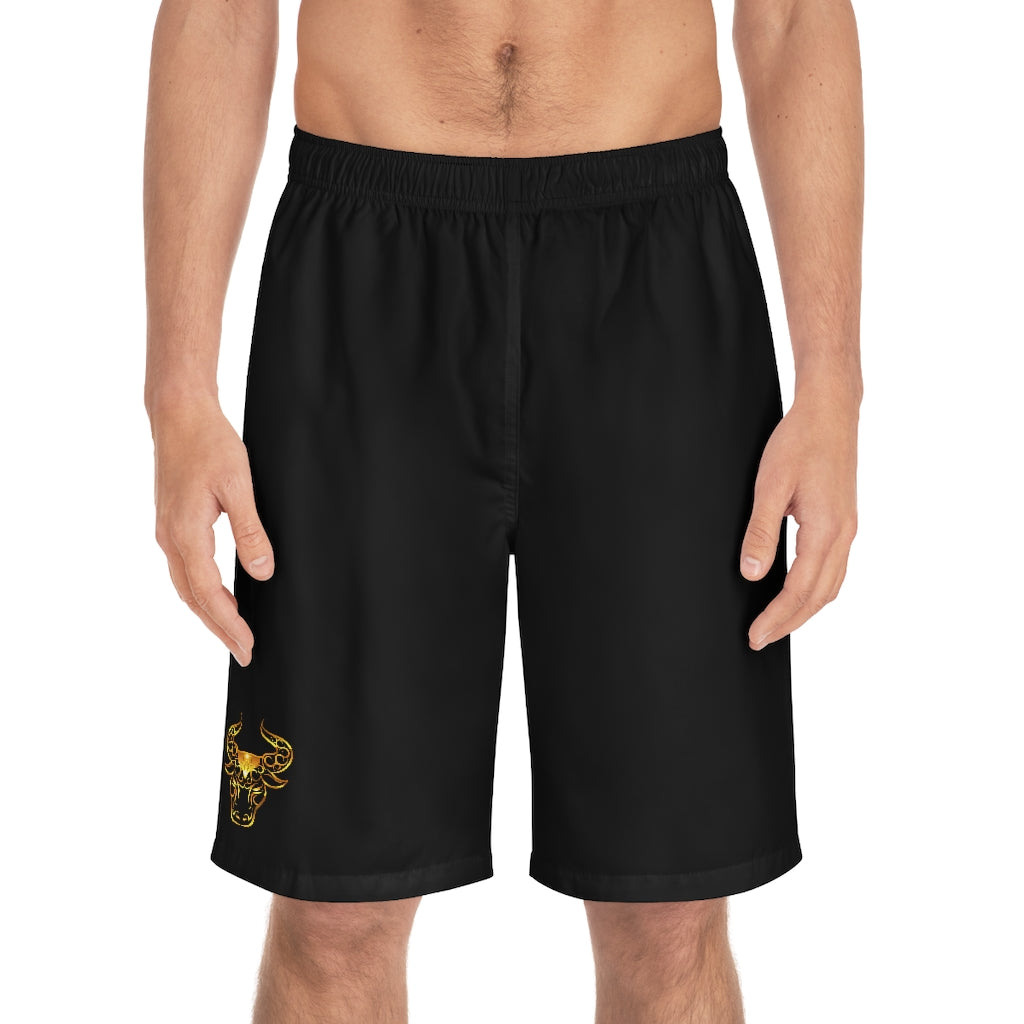 Men's Black Board Shorts