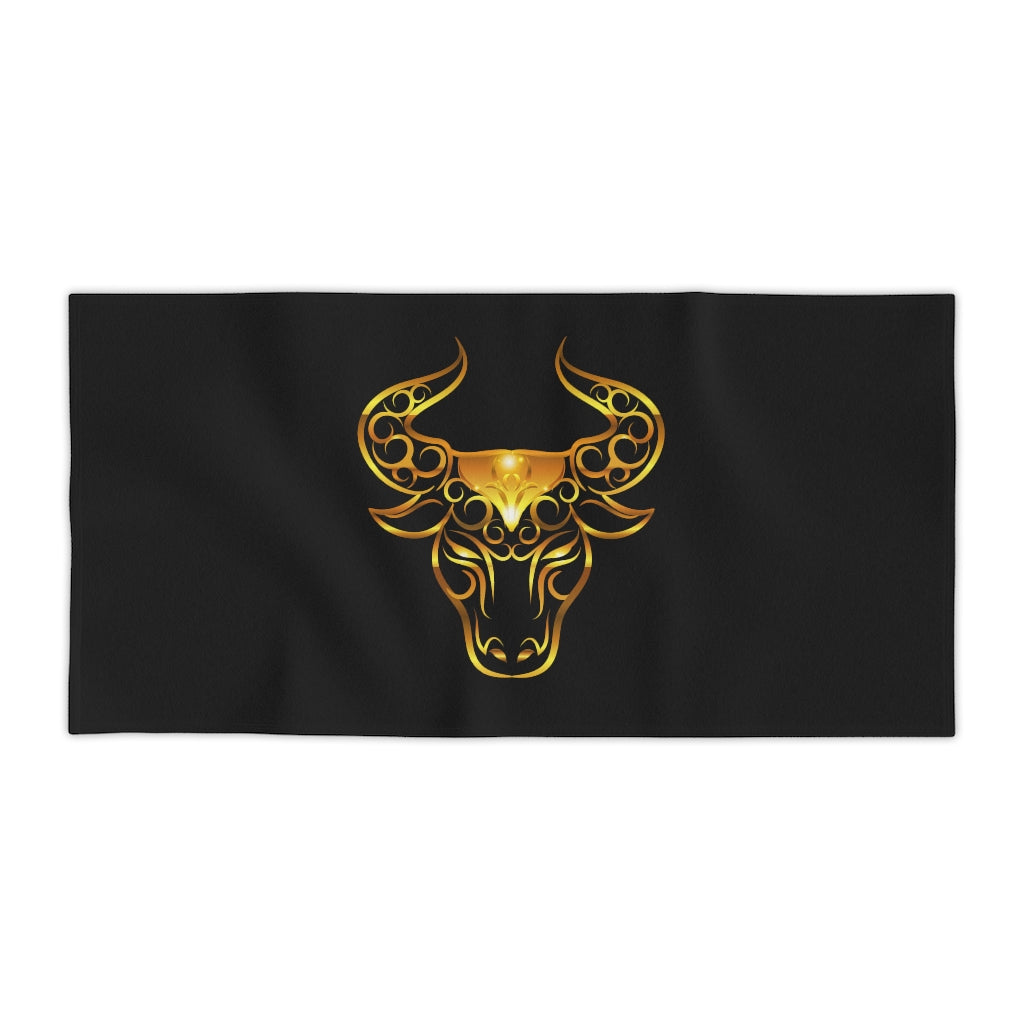 Options Guru Millionaire Bull Beach Towel