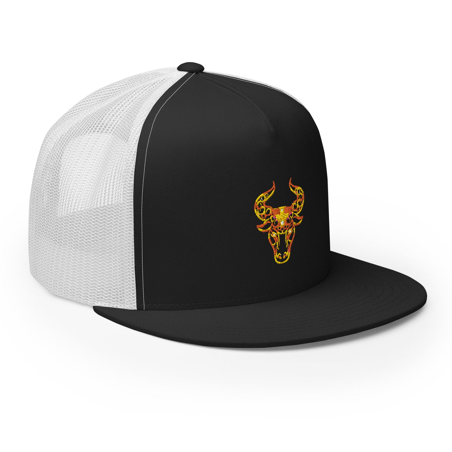 Options Guru Millionaire Bull Mesh Trucker Hat