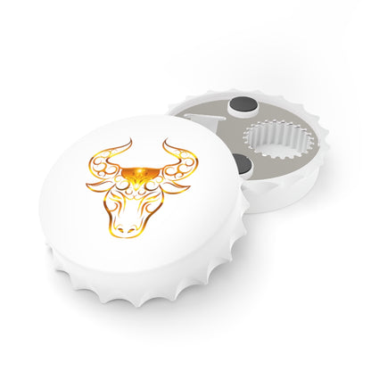 Options Guru Millionaire Bull Bottle Opener Fridge Magnet