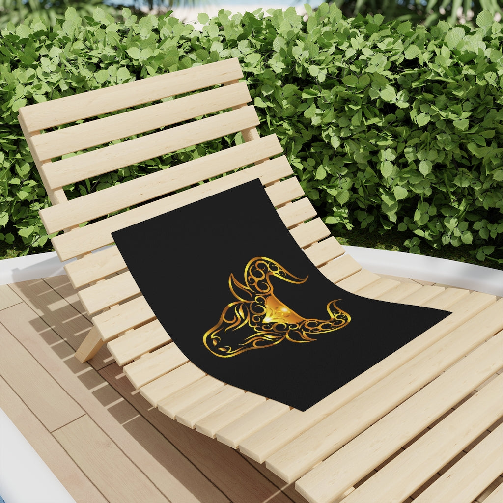 Options Guru Millionaire Bull Beach Towel