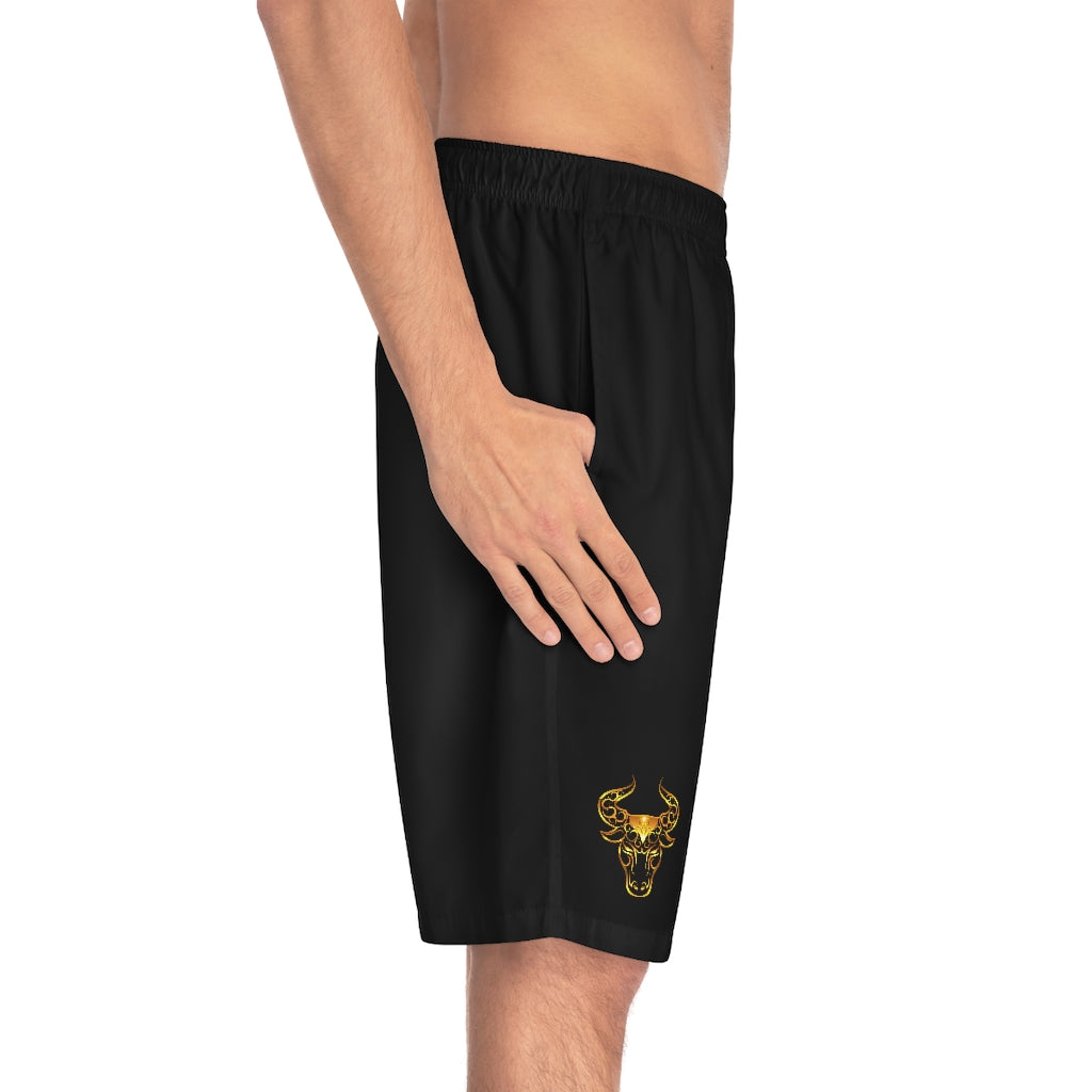 Men's Black Board Shorts