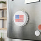 Options Guru July 4th Bottle Opener Fridge Magnet