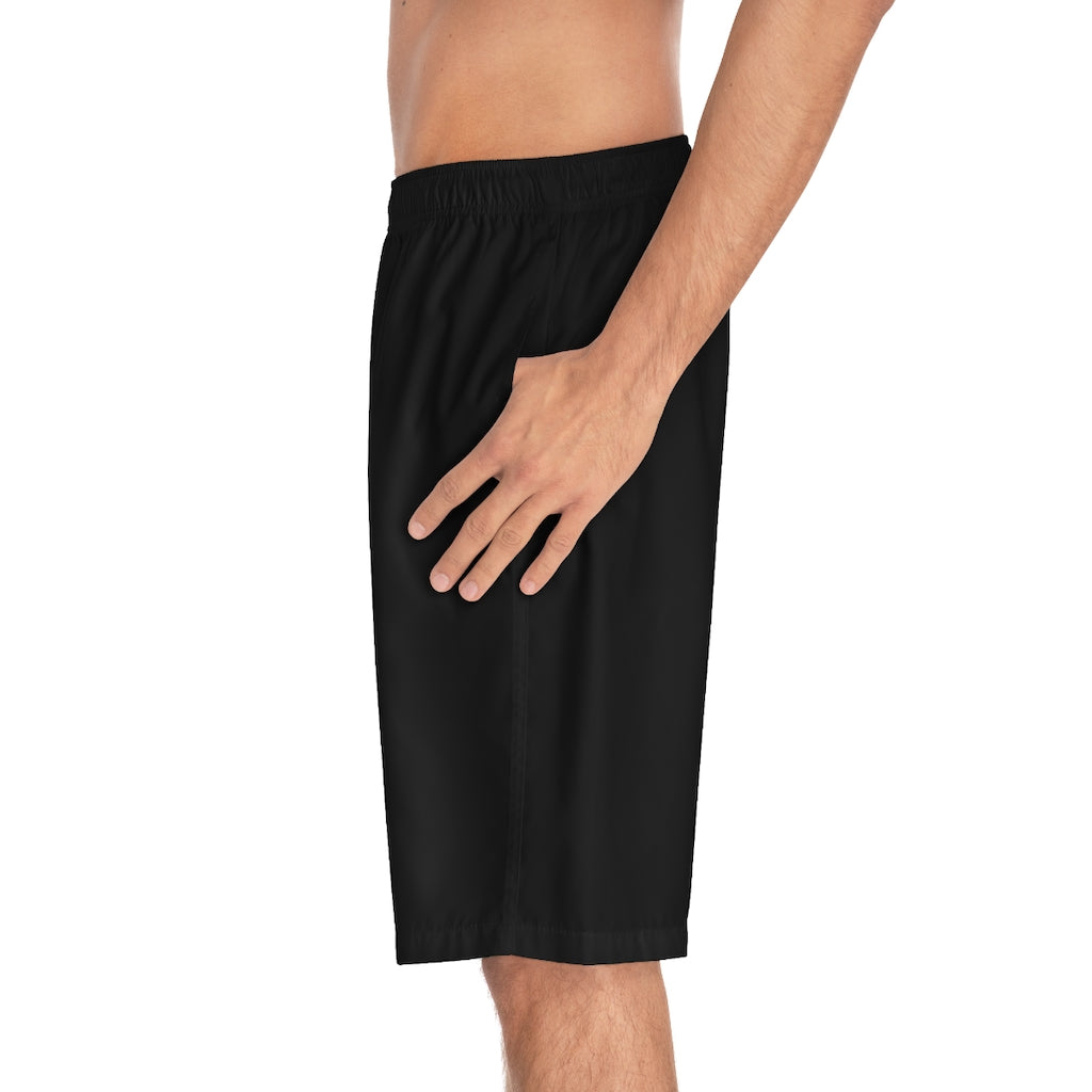 Men's Black Board Shorts