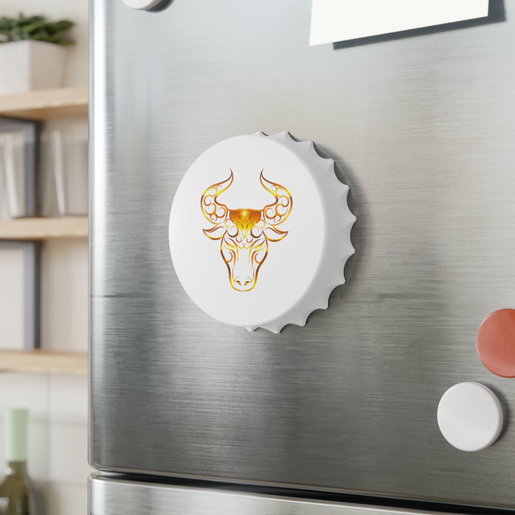 Options Guru Millionaire Bull Bottle Opener Fridge Magnet