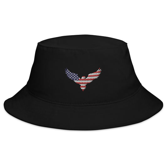 Options Guru July 4th Eagle Bucket Hat