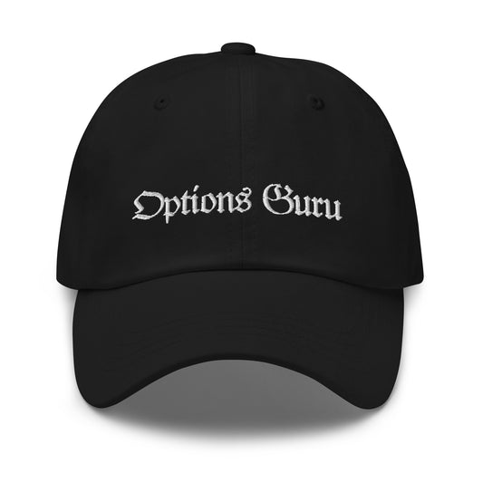 Options Guru Curved Trucker Hat