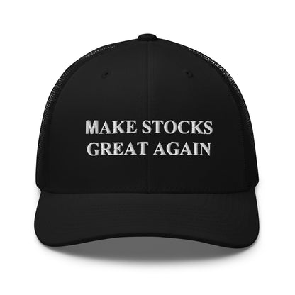Options Guru Make Stocks Great Again Trucker Cap