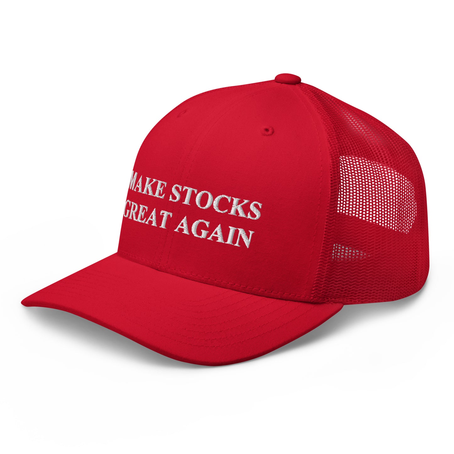 Options Guru Make Stocks Great Again Trucker Cap