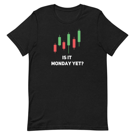 Options Guru Is It Monday Yet Trading Shirt