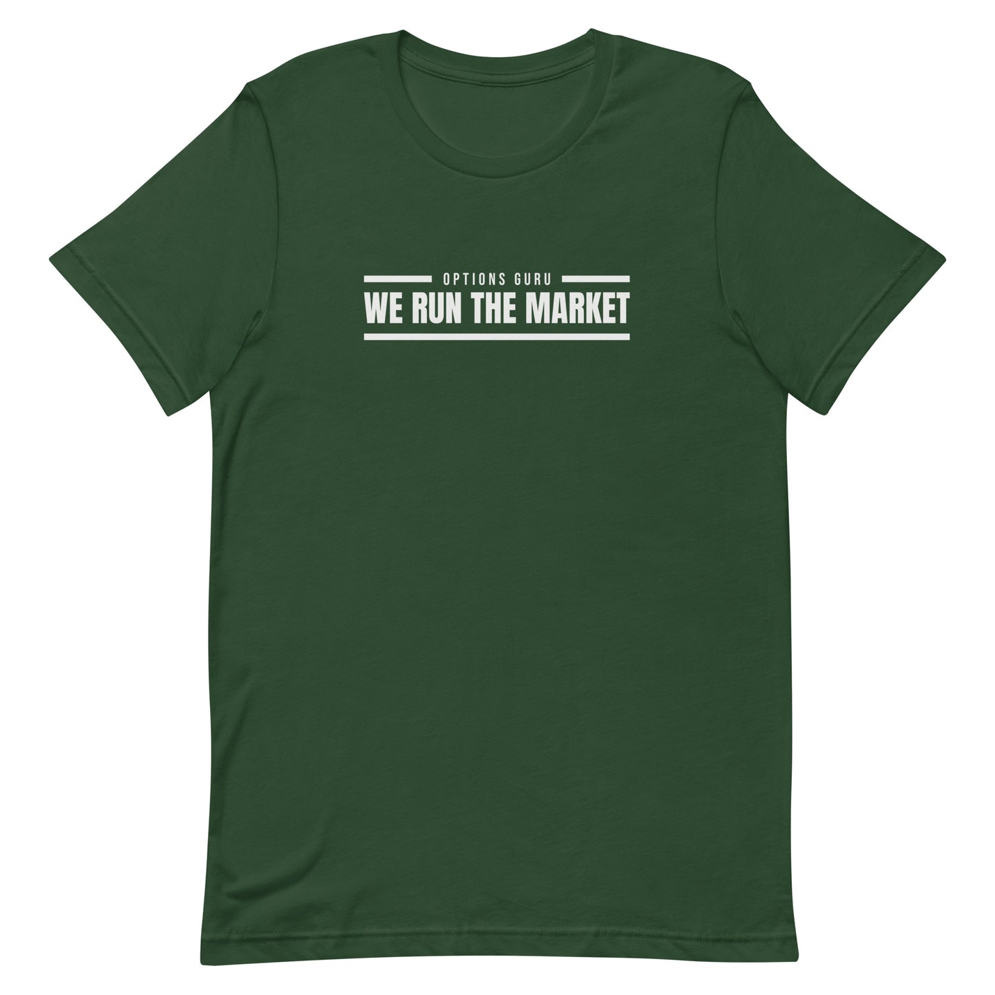 Options Guru We Run The Market Shirt